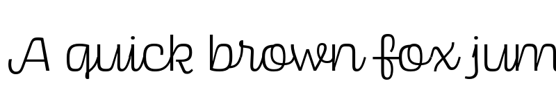 Preview of FONTSPRING DEMO - Scarlet Script SemiLight Regular font