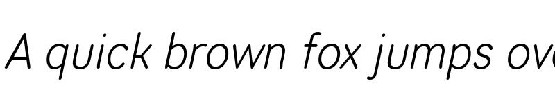 Preview of FONTSPRING DEMO - Scheme Lt Italic font