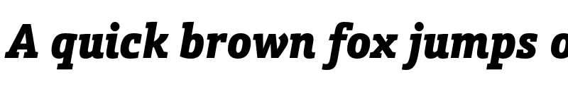 Preview of FONTSPRING DEMO - Schnebel Slab Pro Cond Black Italic font