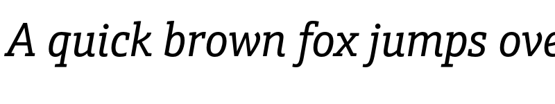 Preview of FONTSPRING DEMO - Schnebel Slab Pro Cond Italic font