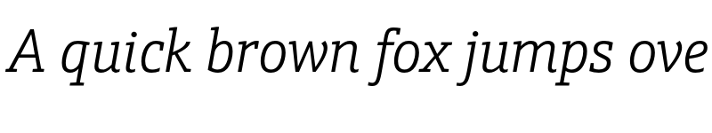 Preview of FONTSPRING DEMO - Schnebel Slab Pro Cond Light Italic font