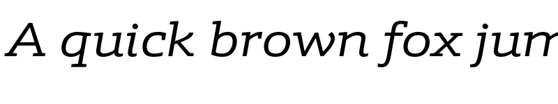 Preview of FONTSPRING DEMO - Schnebel Slab Pro Expand Italic font
