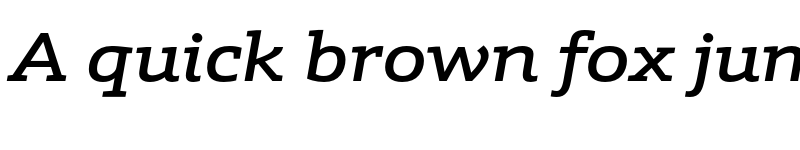 Preview of FONTSPRING DEMO - Schnebel Slab Pro Expand Medium Italic font