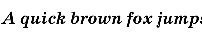 Preview of FONTSPRING DEMO - SchoolBook Bold Italic font