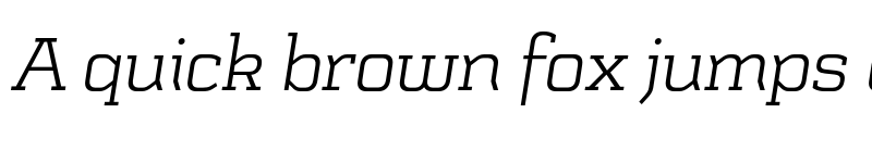 Preview of FONTSPRING DEMO - Schwager Light Light Italic font