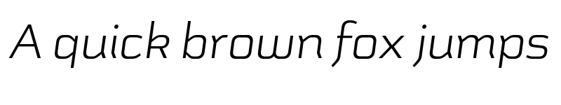 Preview of FONTSPRING DEMO - Schwager Sans Light Italic font