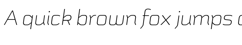 Preview of FONTSPRING DEMO - Schwager Sans Thin Italic font