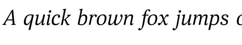Preview of FONTSPRING DEMO - Scientia Italic font