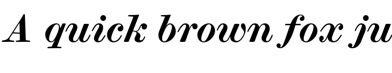 Preview of FONTSPRING DEMO - Scotch Micro Bold Italic font