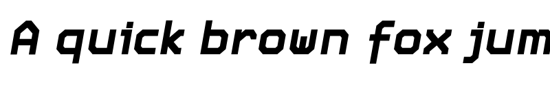 Preview of FONTSPRING DEMO - Screener Bold Italic font