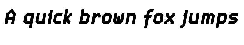 Preview of FONTSPRING DEMO - Screener Condensed Bold Italic font