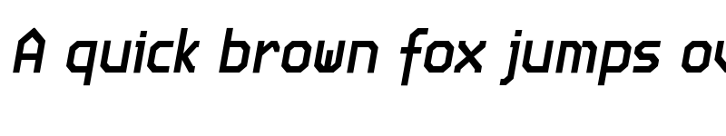 Preview of FONTSPRING DEMO - Screener Condensed Italic font
