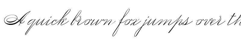 Preview of FONTSPRING DEMO - Scriptofino Light font