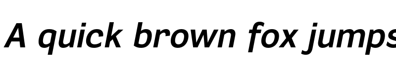 Preview of FONTSPRING DEMO - Segaon Bold Italic font