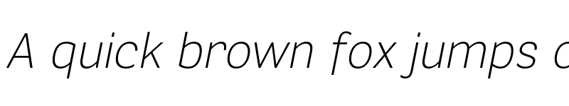 Preview of FONTSPRING DEMO - Segaon ExtraLight Italic font