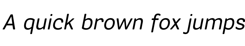 Preview of FONTSPRING DEMO - Segaon Soft Italic font