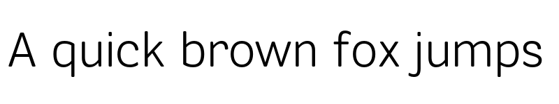 Preview of FONTSPRING DEMO - Segaon Soft Light Regular font