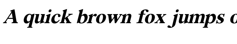 Preview of FONTSPRING DEMO - Segikan Bold Italic font