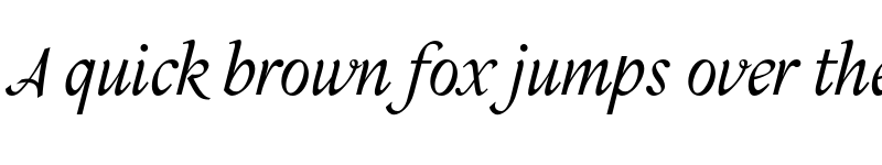 Preview of FONTSPRING DEMO - Sekhmet Italic font