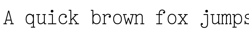 Preview of FONTSPRING DEMO - Selectric Regular font