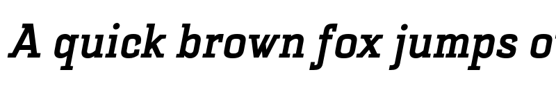 Preview of FONTSPRING DEMO - Selektor Slab Bold Itlaic Regular font