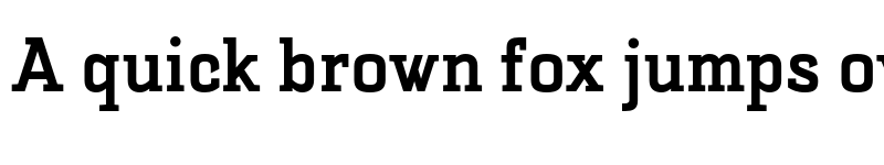 Preview of FONTSPRING DEMO - Selektor Slab Bold Regular font