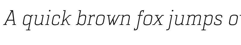Preview of FONTSPRING DEMO - Selektor Slab Light Italic Regular font