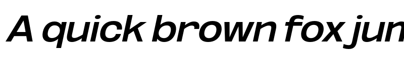 Preview of FONTSPRING DEMO - SemBd Exp UtObli Italic font