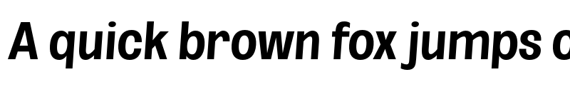 Preview of FONTSPRING DEMO - SemBd ExtCond SeObli Italic font