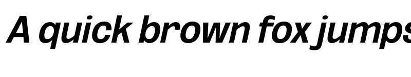 Preview of FONTSPRING DEMO - SemBd SemCond UtObli Italic font