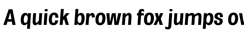 Preview of FONTSPRING DEMO - SemBd UltCond SeObli Italic font