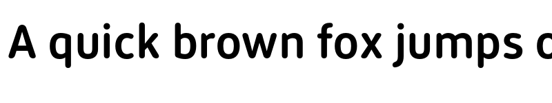 Preview of FONTSPRING DEMO - Semi Bold Regular font