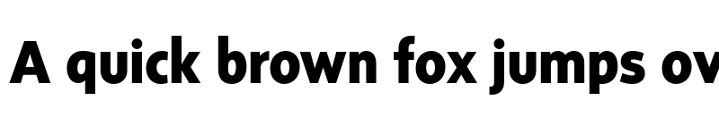 Preview of FONTSPRING DEMO - Sense ExtraBold Regular font