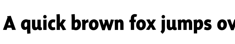 Preview of FONTSPRING DEMO - Sensibility Extra Bold Regular font