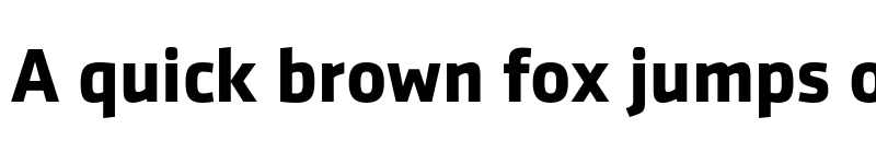 Preview of FONTSPRING DEMO - SenticoSansDT Bold font