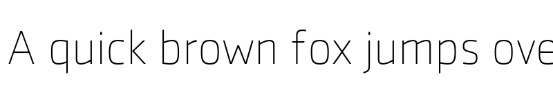 Preview of FONTSPRING DEMO - SenticoSansDT Thin Regular font