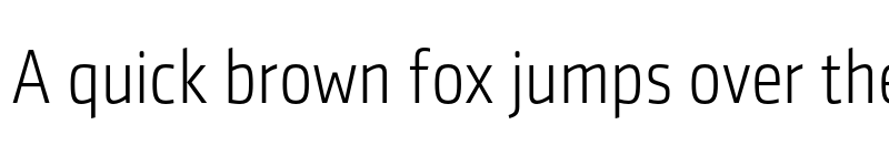 Preview of FONTSPRING DEMO - SenticoSansDTCond Light Regular font