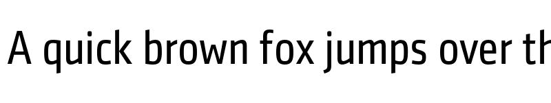 Preview of FONTSPRING DEMO - SenticoSansDTCond Regular font