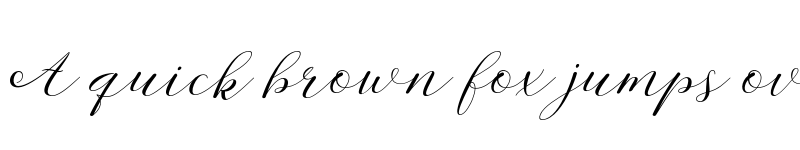 Preview of FONTSPRING DEMO - Sentosha Script Regular font