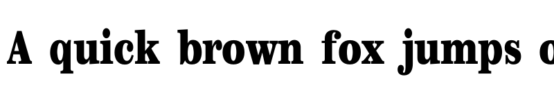 Preview of FONTSPRING DEMO - Sentry Condensed Black Regular font