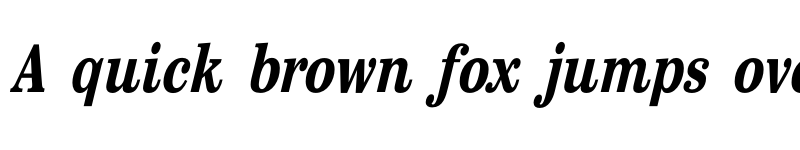 Preview of FONTSPRING DEMO - Sentry Condensed ExtraBold Italic font