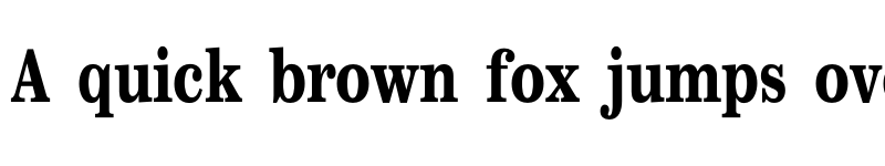 Preview of FONTSPRING DEMO - Sentry Condensed ExtraBold Regular font