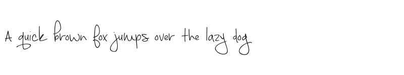 Preview of FONTSPRING DEMO - September Mornings Regular font
