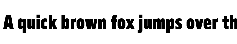 Preview of FONTSPRING DEMO - Serca Condensed Black Regular font