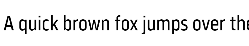 Preview of FONTSPRING DEMO - Serca Condensed Regular font