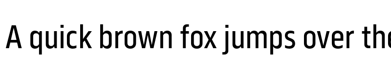 Preview of FONTSPRING DEMO - Serca Condensed Text Regular font