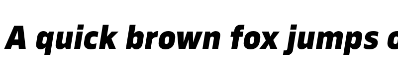 Preview of FONTSPRING DEMO - Serca ExtraBold Italic font