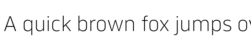 Preview of FONTSPRING DEMO - Serca ExtraLight Regular font