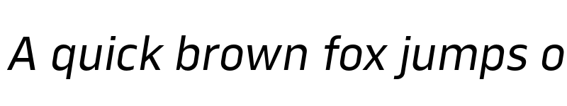 Preview of FONTSPRING DEMO - Serca Italic font