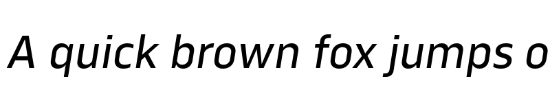 Preview of FONTSPRING DEMO - Serca Text Italic font